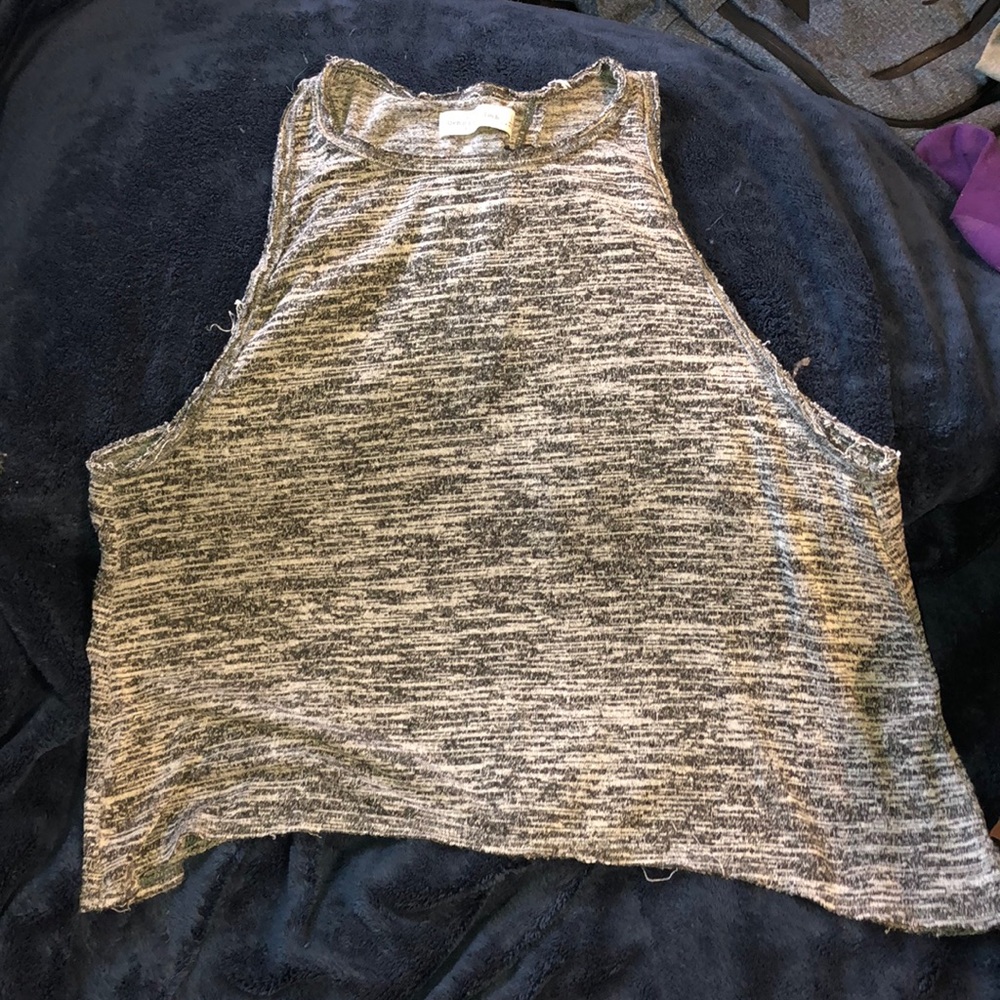 Open back tank
